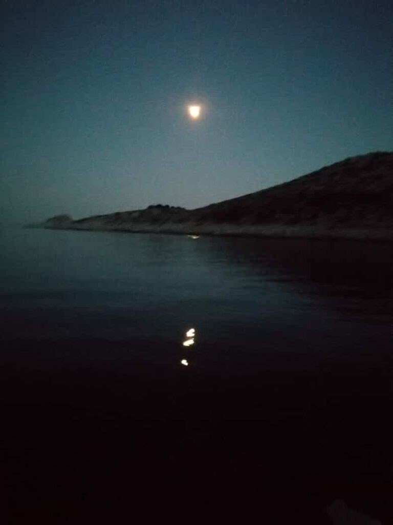 Mondschein in der Bucht